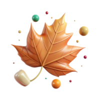 stunning rustic Single Autumn Leaf Falling Cutout Transparent Background original png