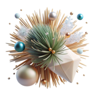 wonderful traditional Single Pine Needle Macro View Cutout on White genuine png