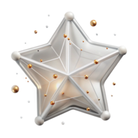 wonderful abstract Star Constellation Outline Transparent Background high quality png