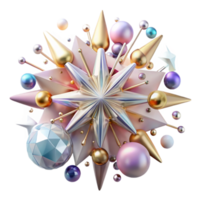 stunning artistic Starburst Effect Transparent Element genuine png