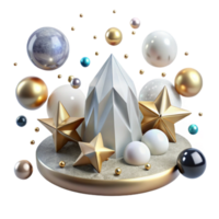 extraordinary abstract Star Field Panorama Transparent Background professional png