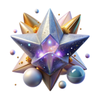 vibrant vintage Star Field with Glowing Nebula Transparent Background original png
