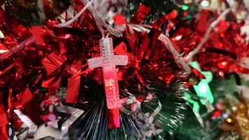 Christmas String Lights , Twinkling, colorful lights that create a warm photo