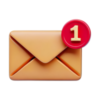 Notification of New Email Message on Digital Device png