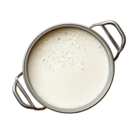 Cooking Pot of Milk on Transparent Background png