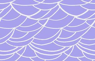 Minimalist seamless pattern with abstract organic shapes on a violet background. hand drawn sketch curved wavy lines. Aesthetic violet print. Contemporary plain ornament. vector