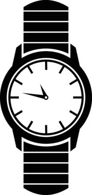 watch silhouette design for your design