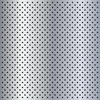 Metal color peg board perforated texture background material with oval holes seamless pattern vector