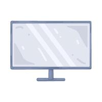 computer monitor Illustration vector
