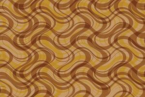 simple abstract brown color thin to thick check plaid line pattern abstract brown wave pattern wavy brown and yellow pattern vector