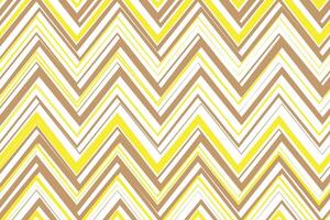 simple abstract brown yellow color thin to thick zig zag line pattern chevron pattern in yellow and brown vector