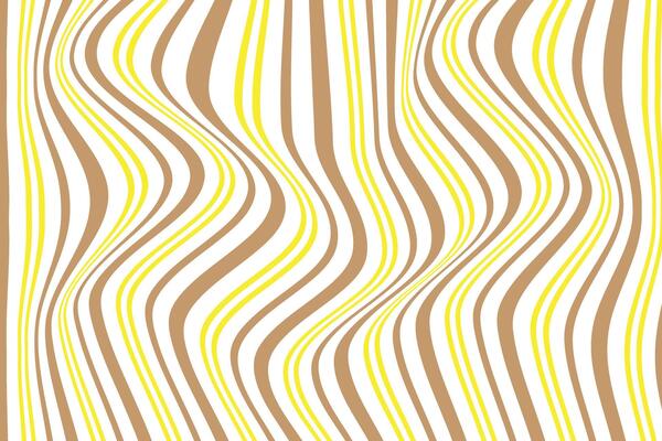 simple abstract brown yellow color vertical wavy distort line pattern wavy abstract geometric pattern with yellow and brown stripes