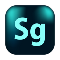 Adobe SpeedGrade logo, square rounded Adobe SpeedGrade logo, Adobe SpeedGrade logo free download png