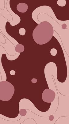 vertical abstract background in warm pastel colors with different shapes, lines and dots, background design for banners, advertisements, cards