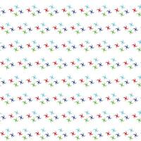 Minimal Curved Dash Textile Pattern vector