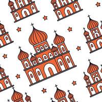 Flat Construct vibrant seamless patterns of cultural heritage with distinct traditional symbols and crisp white backgrounds for digital media concept as Fuse rich cultural imagery Clean Pro vector