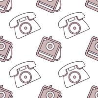 Flat Create a seamless pattern combining vintage houndstooth with floral motifs in muted tones for an elegant fabric design concept as Develop a repeating pattern that blends trad Clean Pro 4 vector