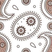 Flat Create a seamless pattern combining vintage houndstooth with floral motifs in muted tones for an elegant fabric design concept as Develop a repeating pattern that blends trad Clean Pro 2 vector