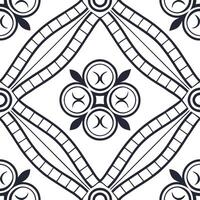 Flat Create elegant seamless pattern with vintage frame borders filigree tile elements white balance high resolution graphics concept as Ornamental curves blend seamlessly with st Clean Pro vector