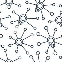 Flat Create seamless tile pattern featuring overlapping digital grid networks with isolated white balance accentuating interconnected nodes concept as Produce a tile design that l Clean Pro 2 vector