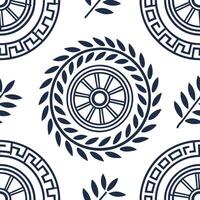 Flat Design seamless tile pattern based on local symbols from the Inuit culture incorporating snowflakes and geometric elements concept as Focus on Inuit cultural symbols like sno Clean Pro vector