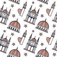 Flat Design seamless tile patterns featuring African birds such as flamingos ostriches and hornbills with vibrant colors and intricate detailing concept as Incorporate the beauty Clean Pro 4 vector