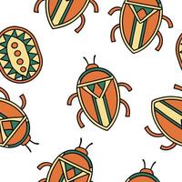 Flat Design seamless tile patterns with detailed circuit board traces and component symbols on isolated white backgrounds for modern digital interfaces concept as Utilize detailed Clean Pro vector