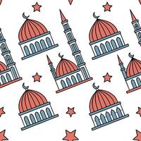 Flat Design seamless tiles using festive cultural symbols geometric patterns and vivid color schemes with isolated white balance for a sleek finish concept as Cultural symbols and Clean Pro vector
