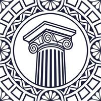 Flat Develop a seamless tile pattern based on Celtic symbols and icons incorporating intricate knots and geometric elements for a modern cohesive design concept as Integrate tradi Clean Pro 4 vector