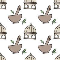 Flat Develop seamless patterns inspired by local community rituals and traditional practices ideal for creating heritage based visual content concept as Illustrate cultural practic Clean Pro vector