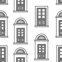 Flat Develop seamless tile designs based on cultural architecture featuring detailed facades iconic columns and ample white space for modern style concept as Detailed facades and i Clean Pro 2 vector