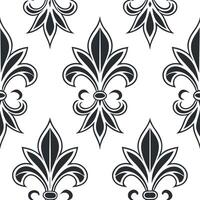 Flat Elegant damask seamless tile pattern with sophisticated floral motifs and classic color scheme for upscale interiors concept as Sophisticated floral motifs with classic colors Clean Pro vector