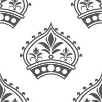 Flat Elegant damask frame seamless tile pattern with intricate patterns and regal aesthetics concept as Intricate damask elegant frames create seamless tile patterns with regal aes Clean Pro vector