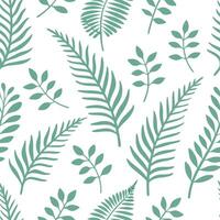 Flat Elegant spring moss and fern seamless tile pattern with soft green hues and nature inspired motifs concept as Soft green moss and ferns with nature inspired motifs create an e Clean Pro vector