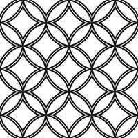 Flat Elegant square lattice seamless pattern refined isolated white background perfect for upscale branding high end stationery sophisticated packaging concept as Refined square la Clean Pro vector