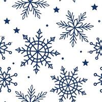 Flat Frosty geometric ice crystal seamless tile pattern with modern winter aesthetics concept as Modern winter aesthetics feature geometric ice crystals and frosty patterns in a se Clean Pro vector