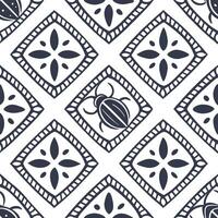 Flat Implement ikat repeat structure achieve bohemian vibe focus on decorative geometry for seamless pattern synergy concept as Optimize illustration workflow ensure brand c Clean Pro vector