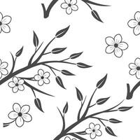 Flat Incorporate traditional Japanese ink painting sumi e into a seamless tile design focusing on minimalist aesthetics and natural forms concept as Create a tile pattern inspir Clean Pro vector
