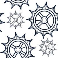 Flat Intricate tiled design featuring dynamic techno geometrics and interlocking angular shapes forming a seamless pattern with isolated whitebalance finish concept as Dynamic digi Clean Pro vector