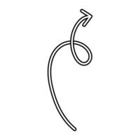 Stethoscope icon. Outline illustration of stethoscope icon for web vector