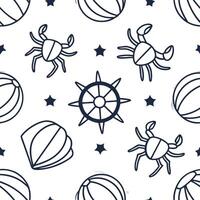 Flat Minimal geometric seamless tile pattern clean isolated white background ideal for modern home textiles wallpapers concept as Seamless tile pattern featuring minimal geometric Clean Pro vector