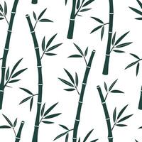Flat Minimalist bamboo stalks seamless tile pattern clean isolated white background perfect for contemporary branding packaging concept as Minimalist seamless tile pattern featurin Clean Pro vector