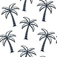 Flat Minimalist palm tree seamless pattern simple isolated white background perfect for clean designs websites branding products concept as Minimalist palm tree seamless pattern wi Clean Pro vector