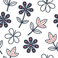Flat Modern geometric buttercup seamless pattern with abstract shapes and white balance on white concept as Abstract geometric buttercups with modern shapes forming a unique seamle Clean Pro vector