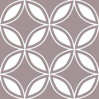 Flat Modern geometric heather seamless pattern with abstract shapes and white balance on white concept as Abstract geometric heather flowers with modern shapes forming unique seaml Clean Pro vector