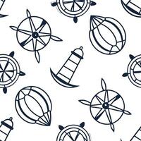 Flat Modern geometric shapes seamless tile pattern sleek isolated white background ideal for contemporary home textiles wallpapers concept as Seamless tile pattern featuring modern Clean Pro vector