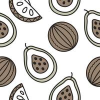 Flat Produce seamless tile patterns based on traditional crafts from various cultures combining natural textures and earthy tones for a rustic look concept as Natural textures and Clean Pro vector