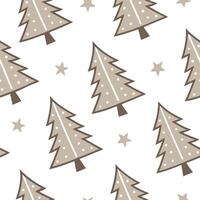 Flat Recycled Paper Christmas Tree concept as A seamless minimal background featuring a repeating pattern of Christmas trees made from recycled paper symbolizing a sustainable holi Clean Pro 2 vector