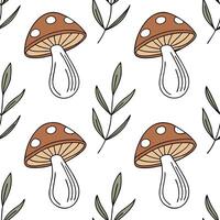 Flat Rustic spring nature seamless pattern with wildflowers and soft earth tones for earthy country inspired designs concept as Earthy spring nature pattern with wildflowers and ru Clean Pro vector