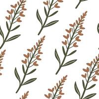 Flat Rustic snapdragon texture seamless tile pattern earthy isolated white background ideal for farmhouse decor textiles home accessories concept as Rustic snapdragon texture seaml Clean Pro vector